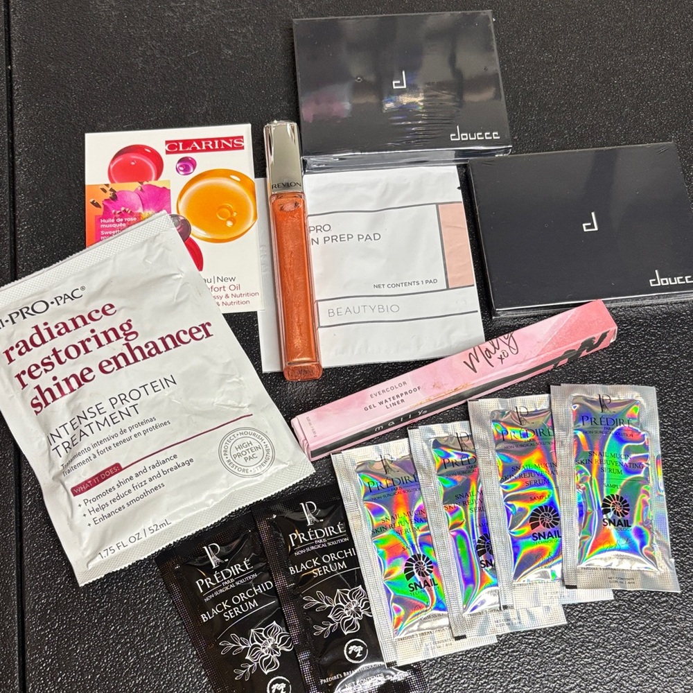 Doucce Makeup Skincare Set Sample & Full Size Mix Bundle Serum Skin
